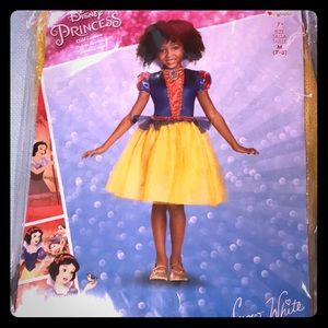 NEW Disney Princess Snow White Dress Size (7-8)